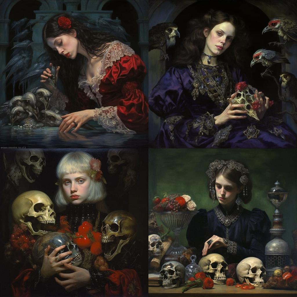 Gail Potocki style, Midjourney V5.2, render 1 of 4