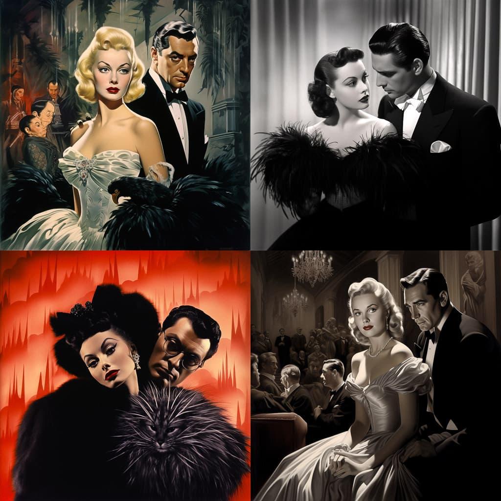 George Cukor style, Midjourney V5.2, render 1 of 4