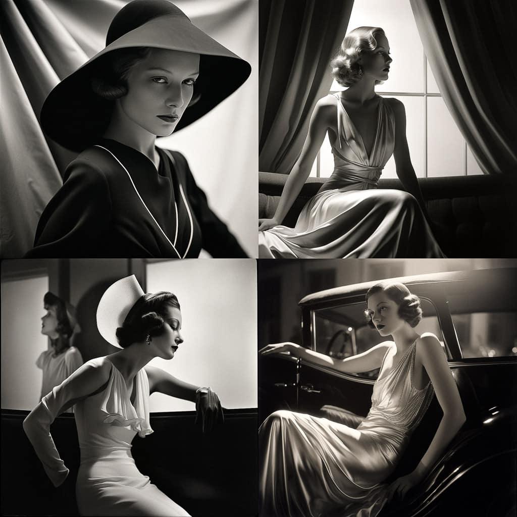 George Hoyningen-Huene style, Midjourney V5.2, render 1 of 4
