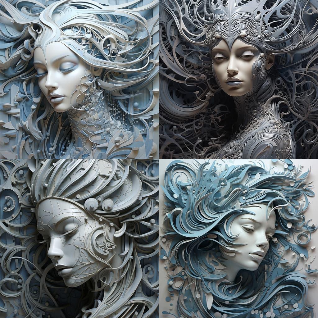 Gil Bruvel style, Midjourney V5.2, render 1 of 4