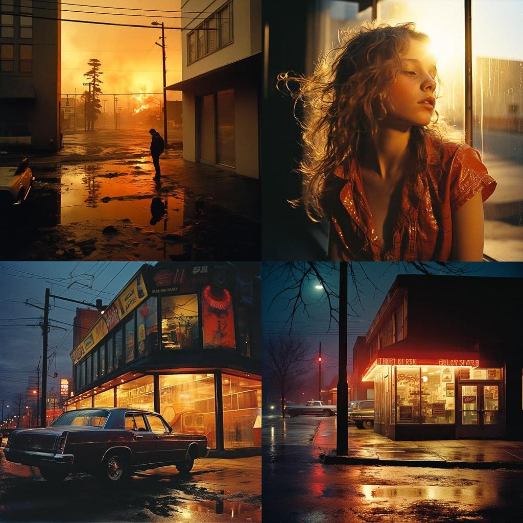 Greg Girard style, Midjourney V5.2, render 1 of 4