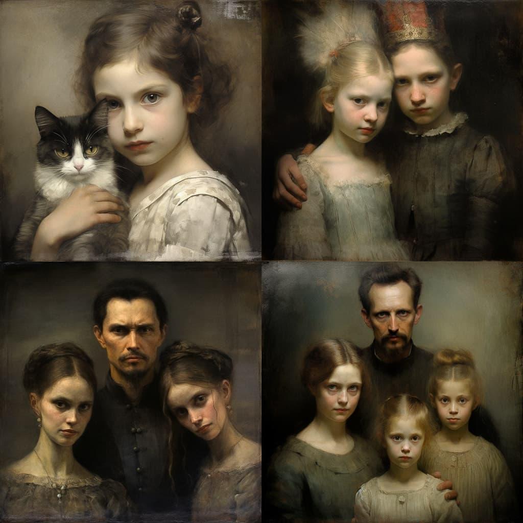 Grigory Gluckmann style, Midjourney V5.2, render 1 of 4