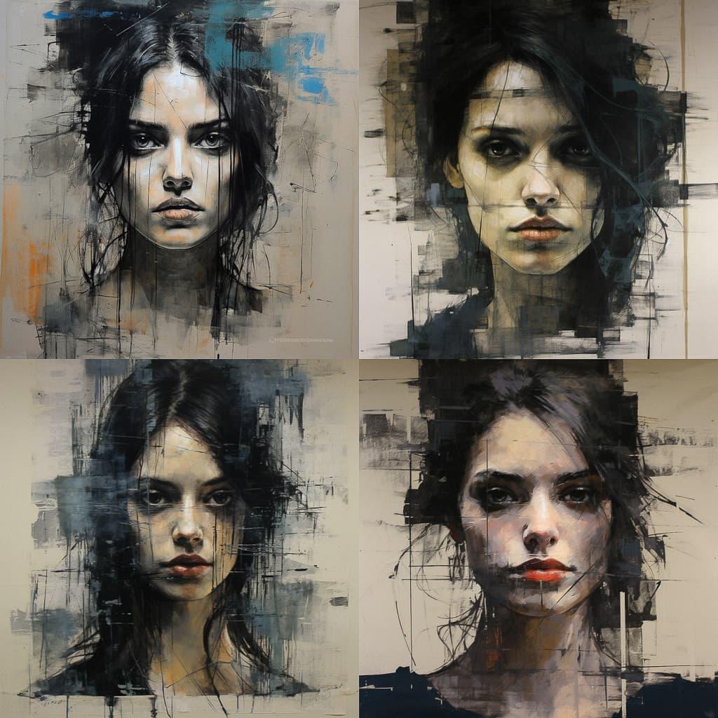 Guy Denning style, Midjourney V5.2, render 1 of 4