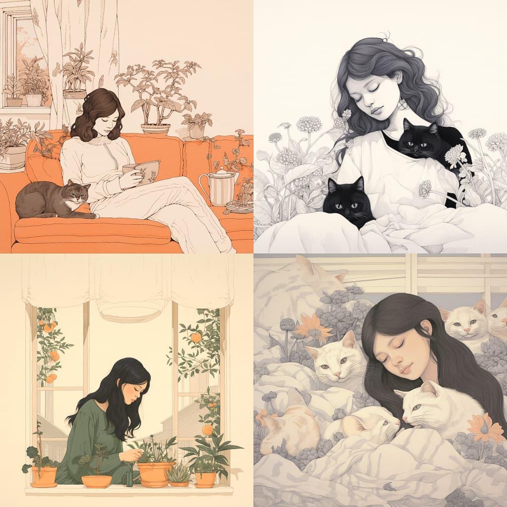 Harriet Lee-Merrion style, Midjourney V5.2, render 1 of 4