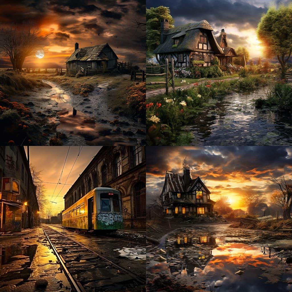 HDR style, Midjourney V5.2, render 1 of 4