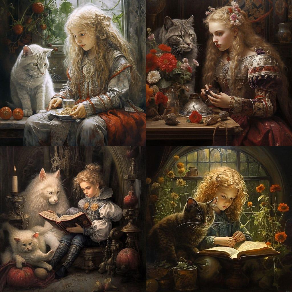 Helene Beland style, Midjourney V5.2, render 1 of 4