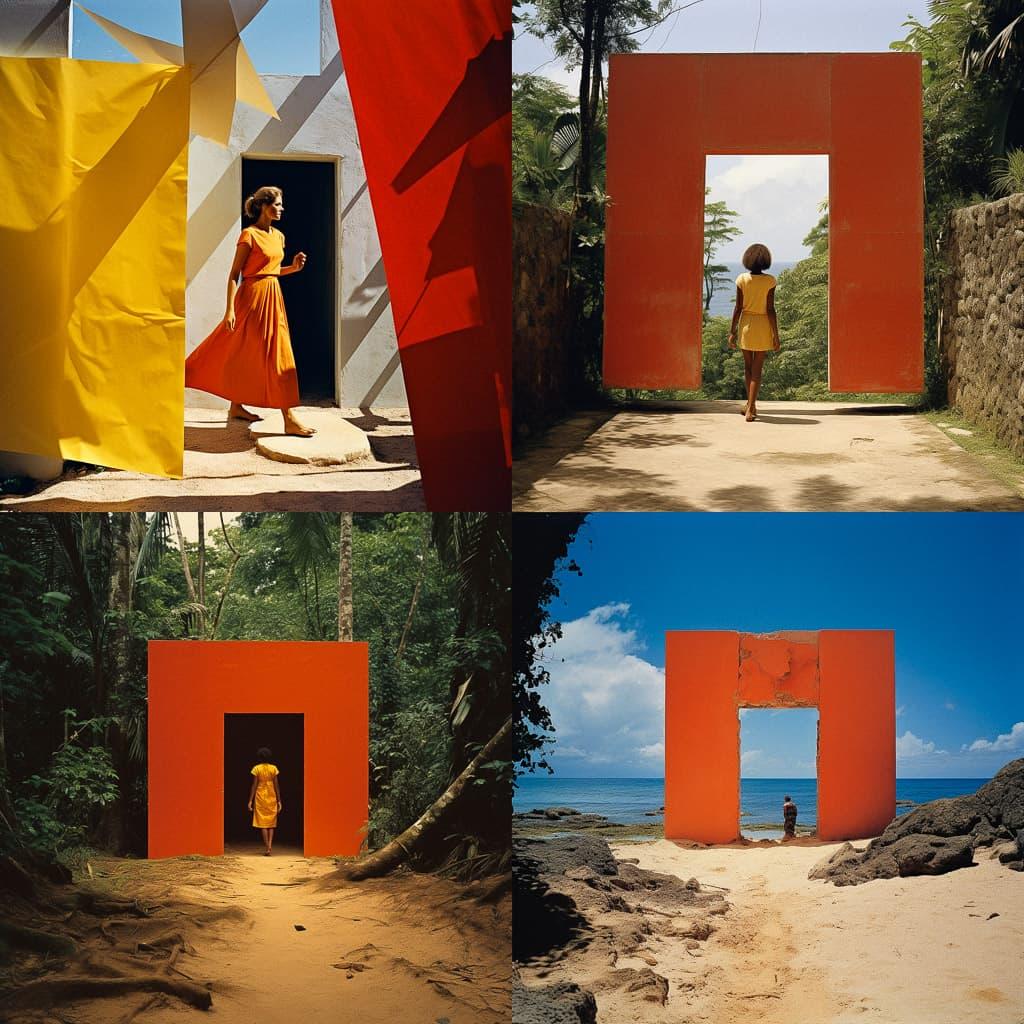 Helio Oiticica style, Midjourney V5.2, render 1 of 4