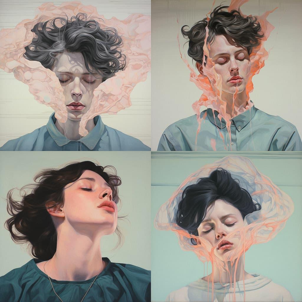 Henrietta Harris style, Midjourney V5.2, render 1 of 4