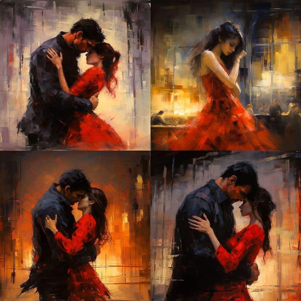 Henry Asencio style, Midjourney V5.2, render 1 of 4