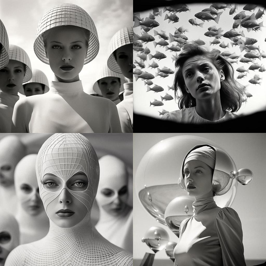 Herbert List style, Midjourney V5.2, render 1 of 4