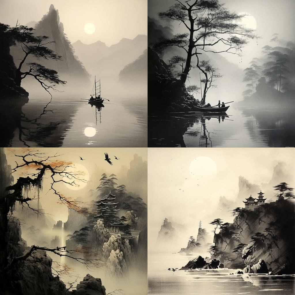 Hong-Oai Don style, Midjourney V5.2, render 1 of 4