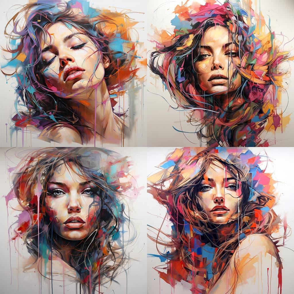 Hopare style, Midjourney V5.2, render 1 of 4