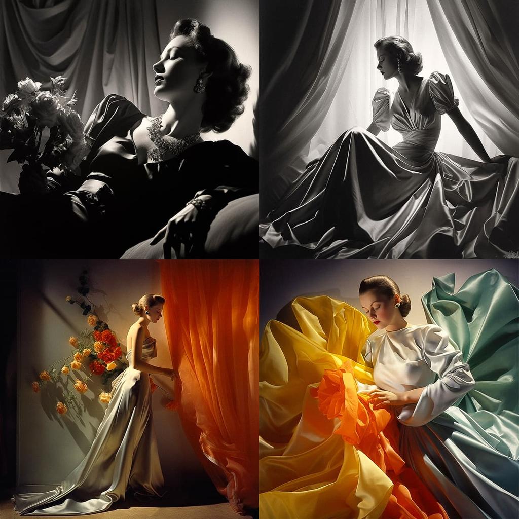 Horst P. Horst style, Midjourney V5.2, render 1 of 4