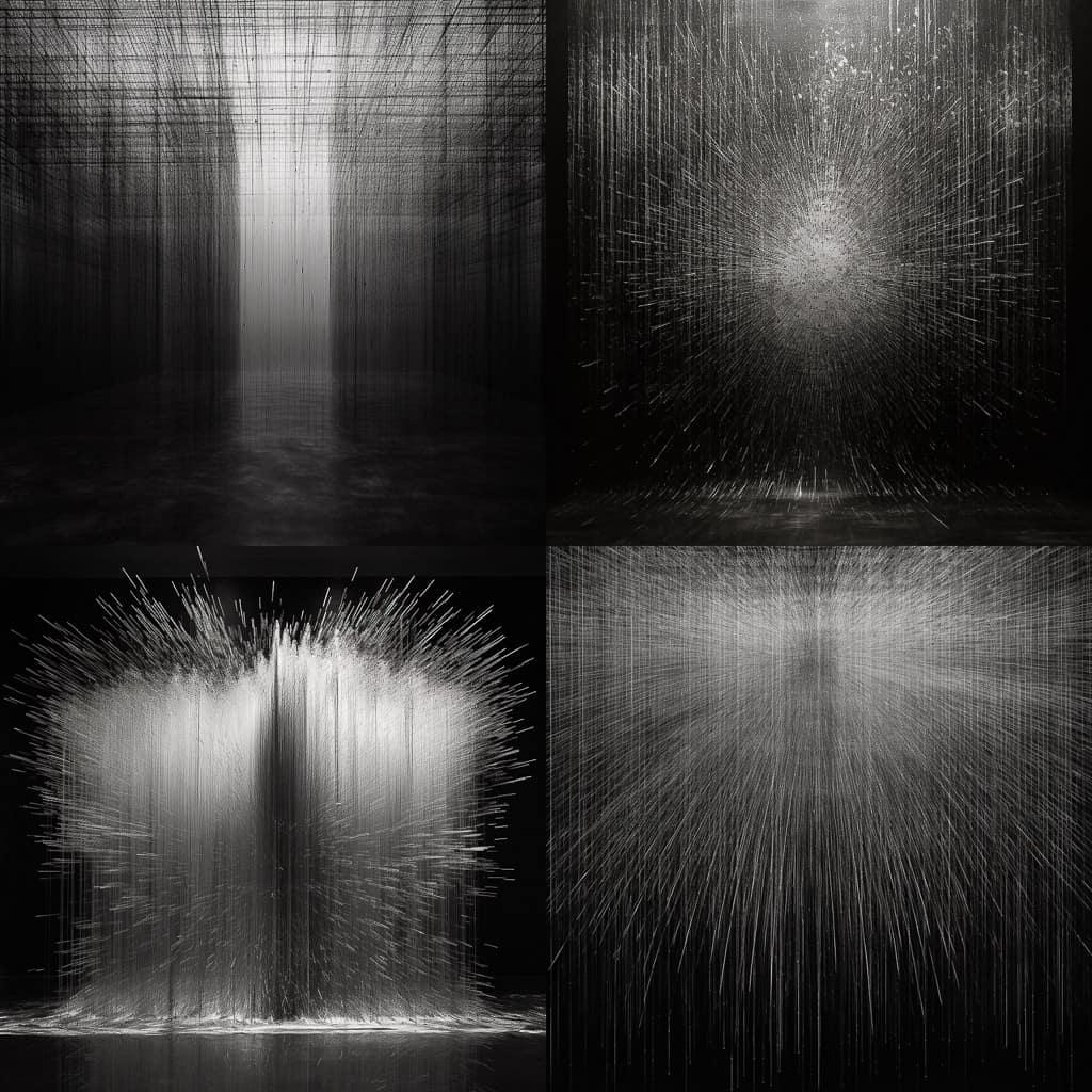 Idris Khan style, Midjourney V5.2, render 1 of 4