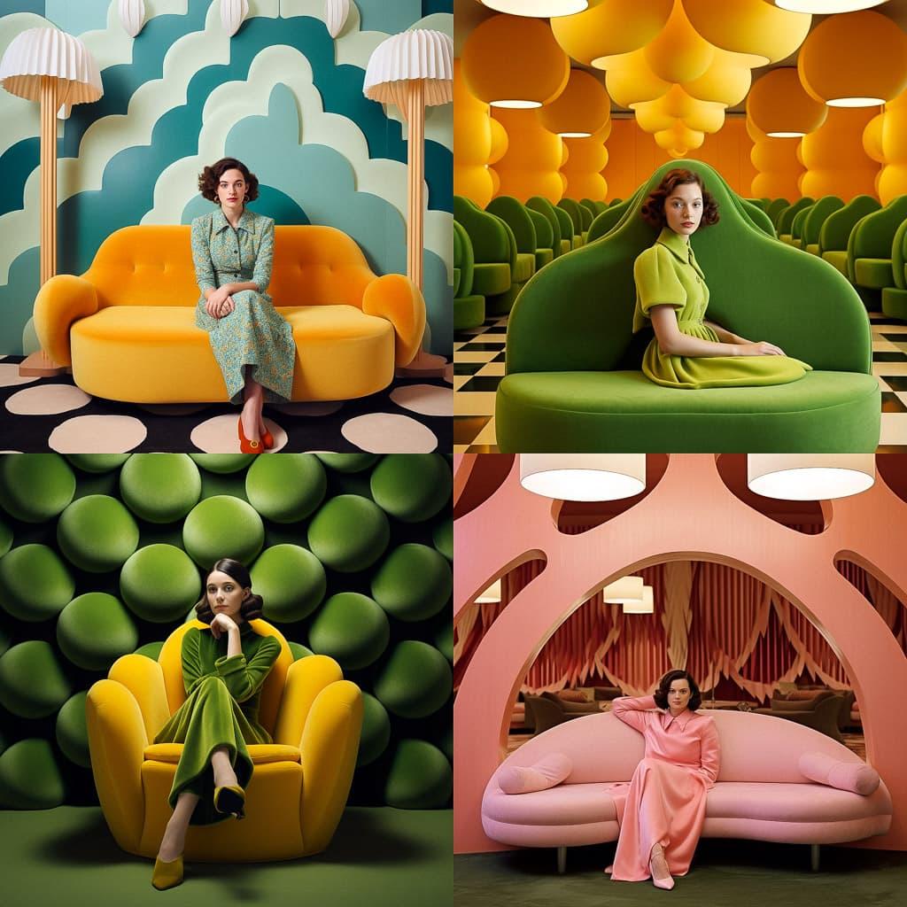 India Mahdavi style, Midjourney V5.2, render 1 of 4