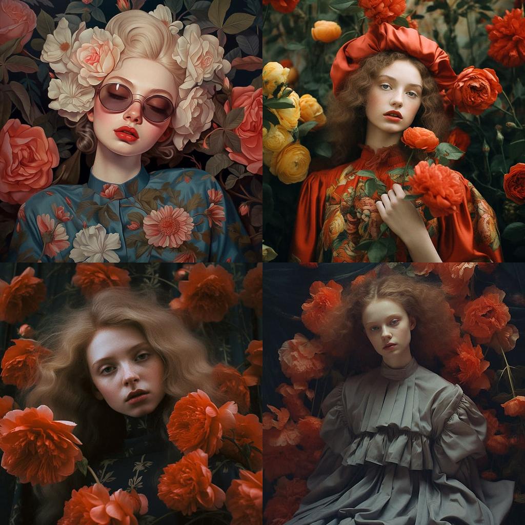Inna Mosina style, Midjourney V5.2, render 1 of 4