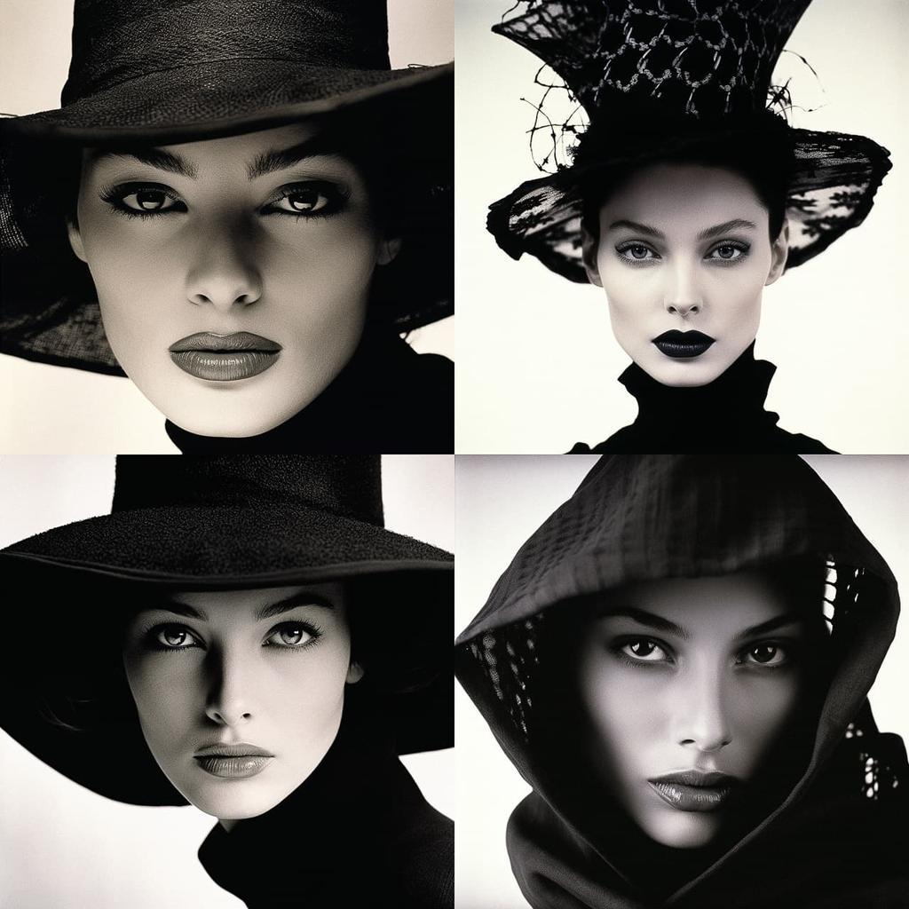 Irving Penn style, Midjourney V5.2, render 1 of 4