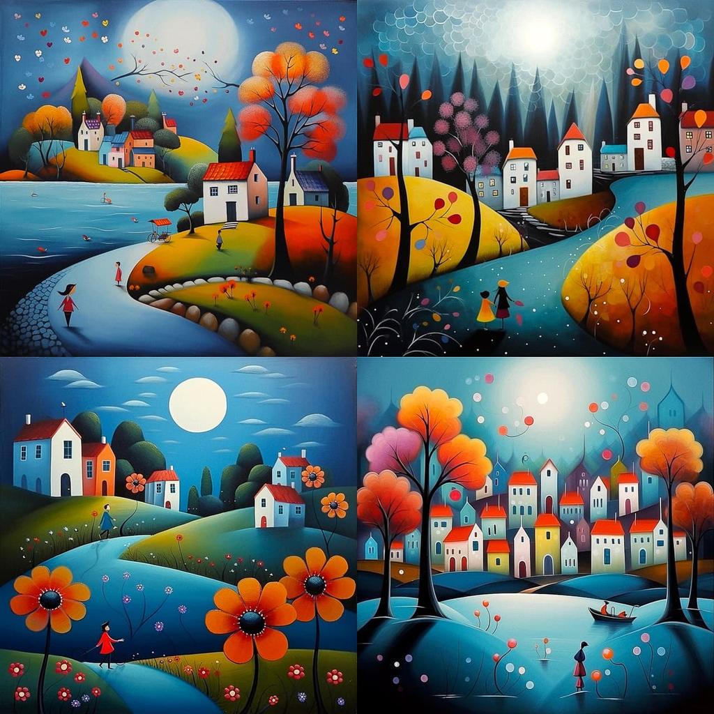 Iwona Lifsches style, Midjourney V5.2, render 1 of 4