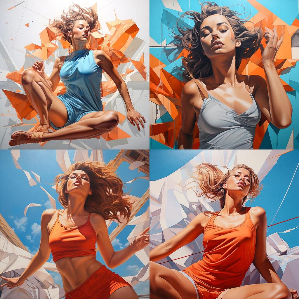 James Bullough style, Midjourney V5.2, render 1 of 4