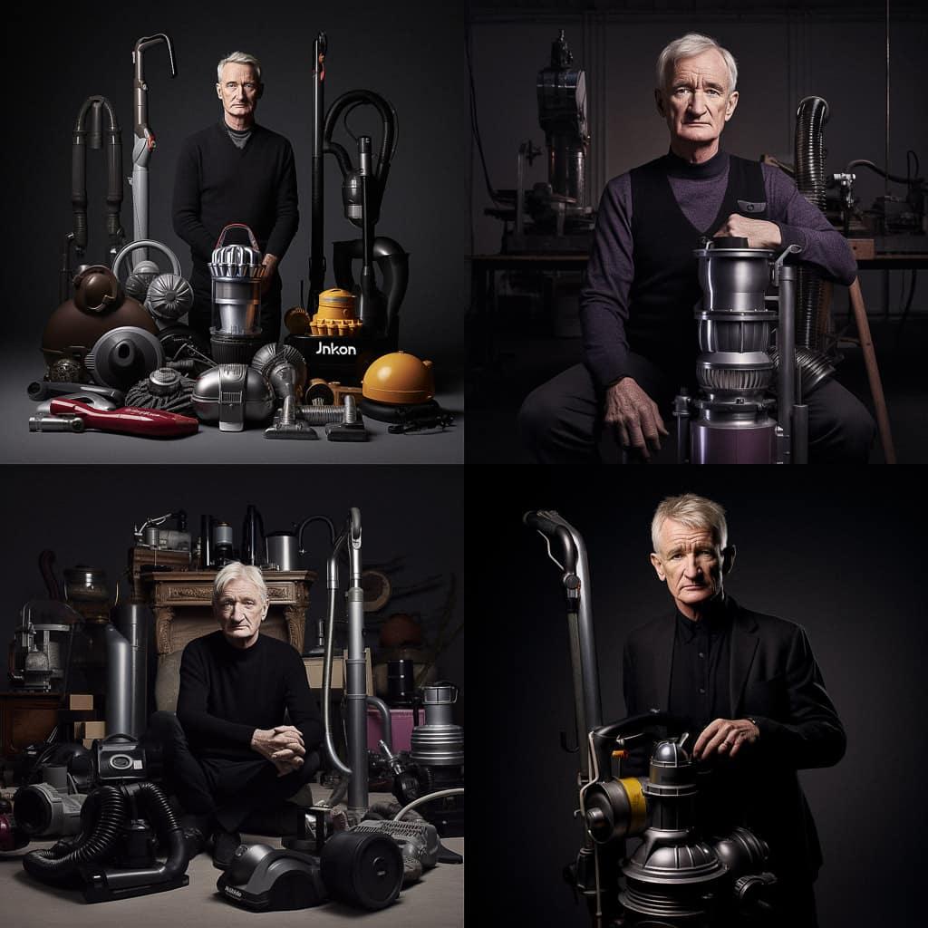 James Dyson style, Midjourney V5.2, render 1 of 4