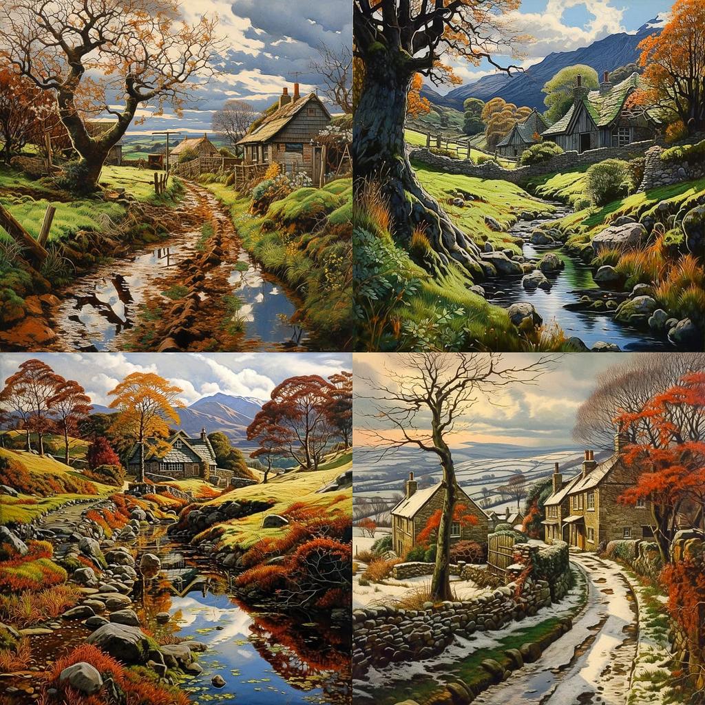 James McIntosh Patrick style, Midjourney V5.2, render 1 of 4