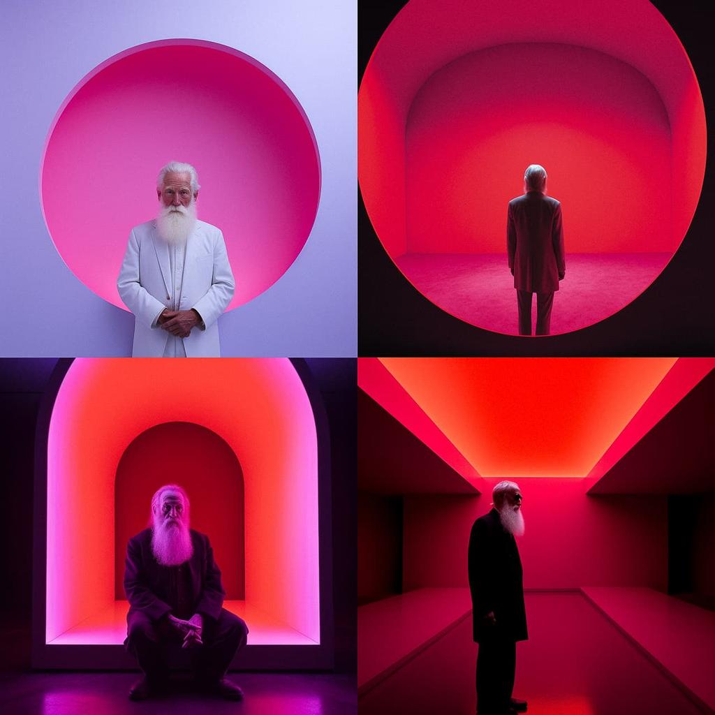 James Turrell style, Midjourney V5.2, render 1 of 4