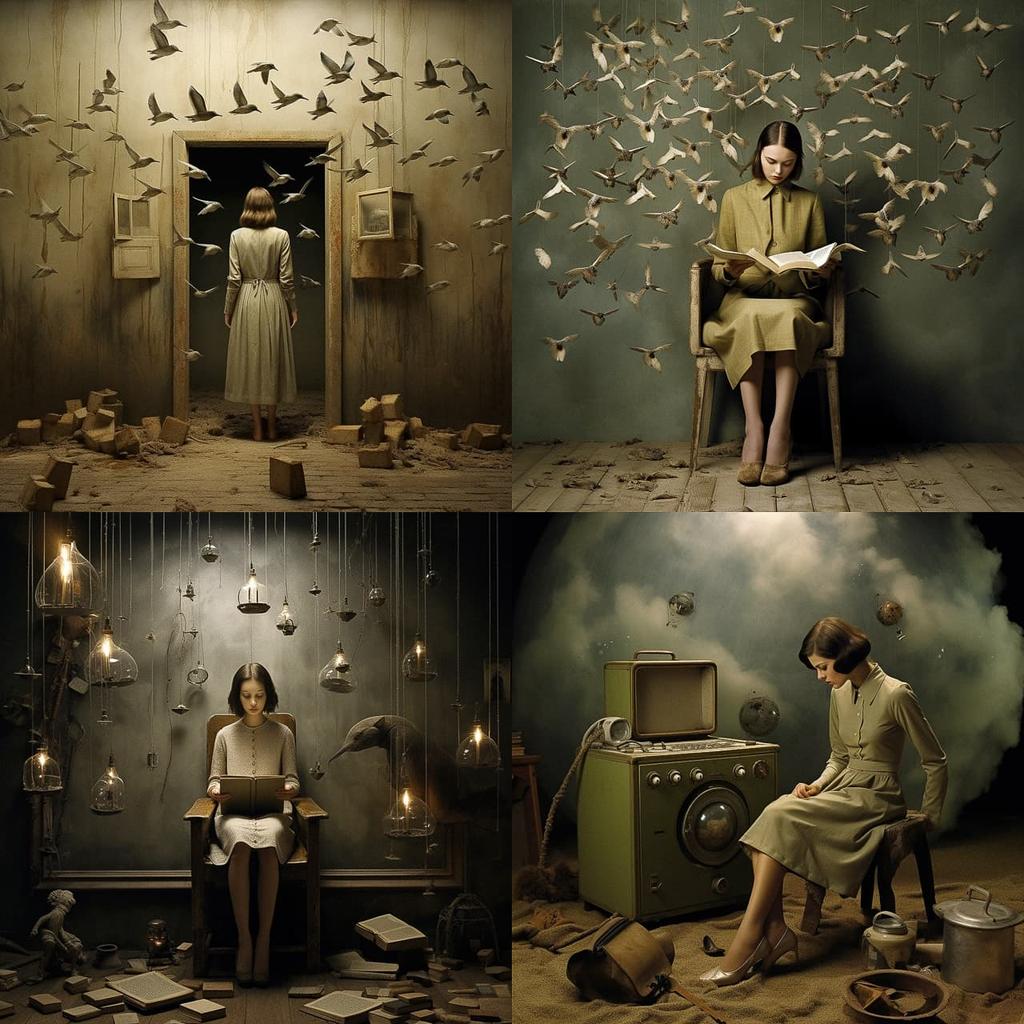Jamie Baldridge style, Midjourney V5.2, render 1 of 4