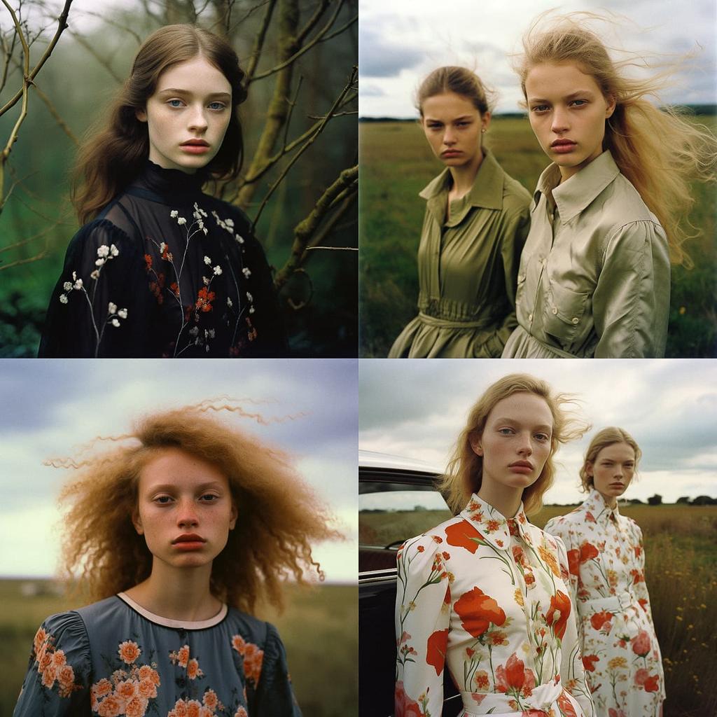 Jamie Hawkesworth style, Midjourney V5.2, render 1 of 4