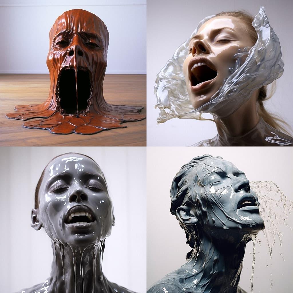 Janine Antoni style, Midjourney V5.2, render 1 of 4
