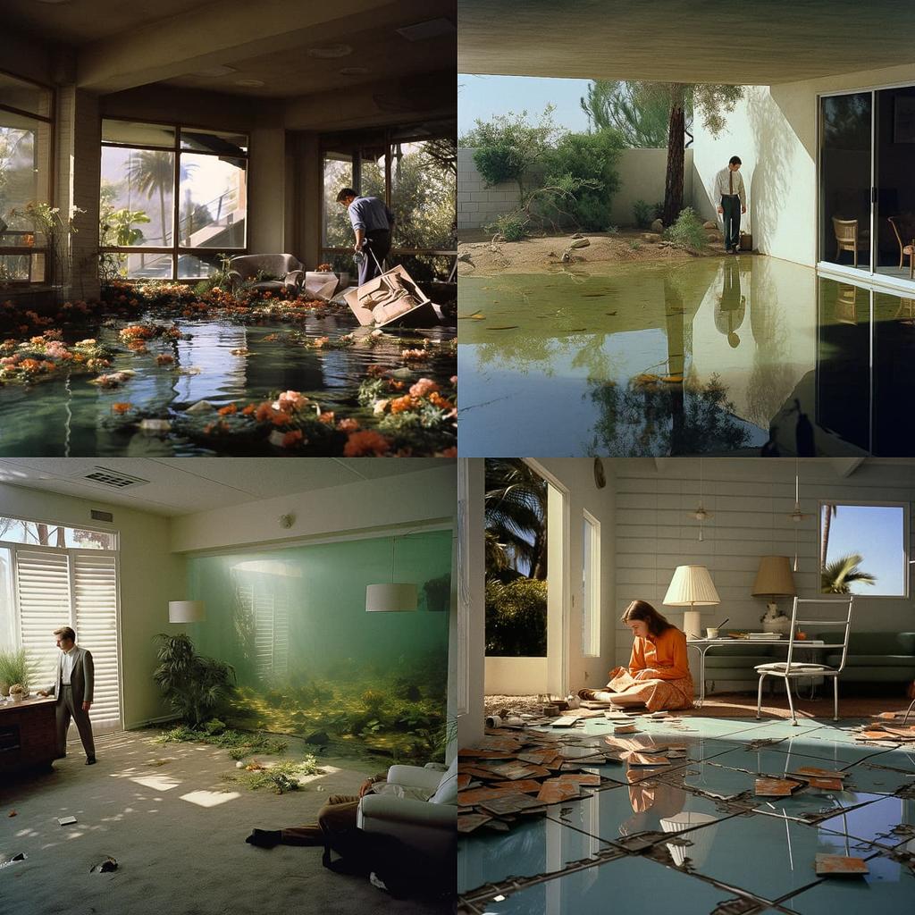 Jeff Wall style, Midjourney V5.2, render 1 of 4