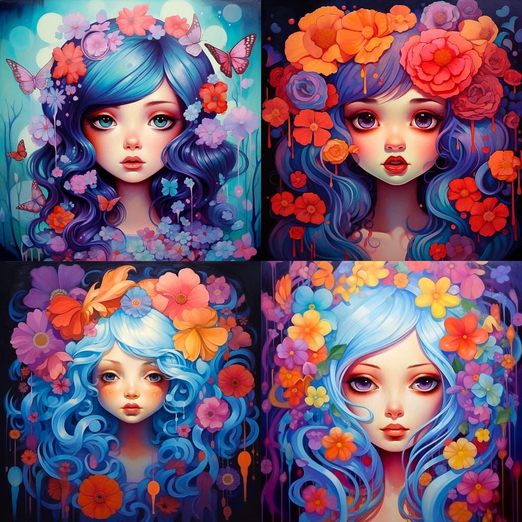 Jeremiah Ketner style, Midjourney V5.2, render 1 of 4