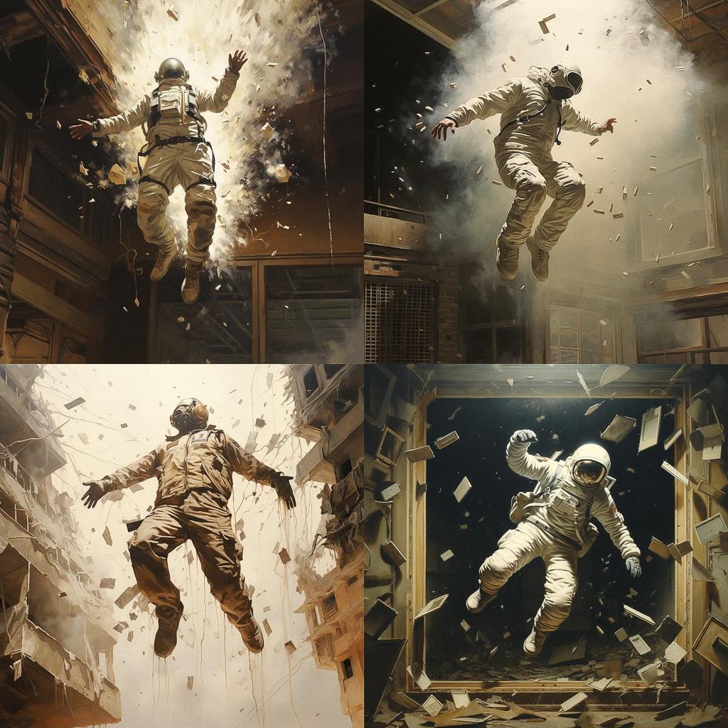 Jeremy Geddes style, Midjourney V5.2, render 1 of 4