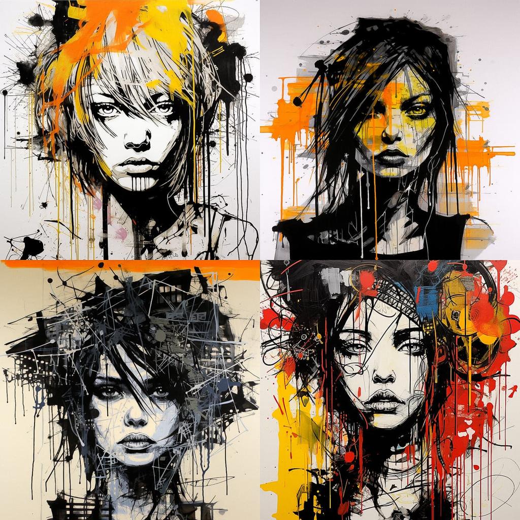 Jim Mahfood style, Midjourney V5.2, render 1 of 4