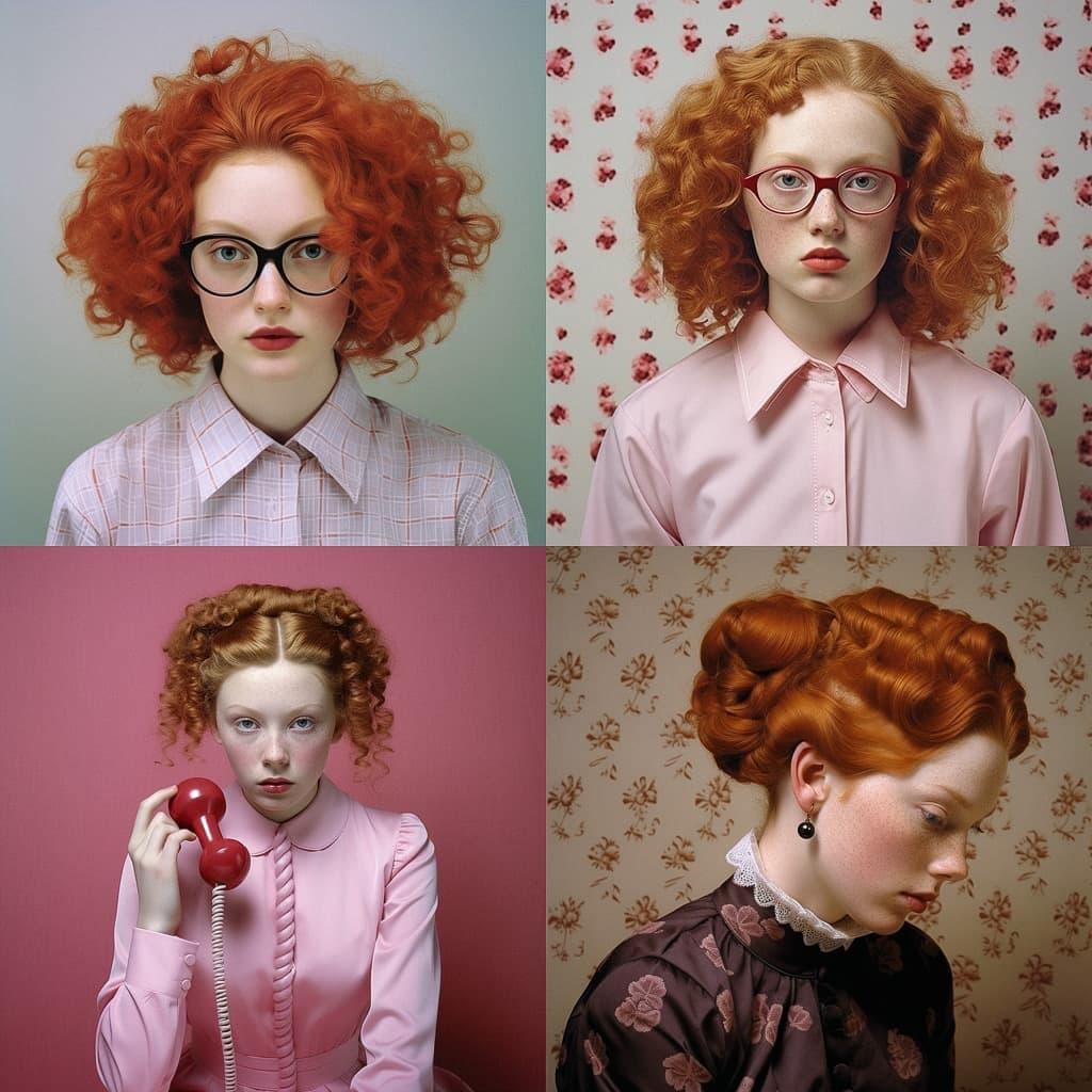 Jo Ann Callis style, Midjourney V5.2, render 1 of 4