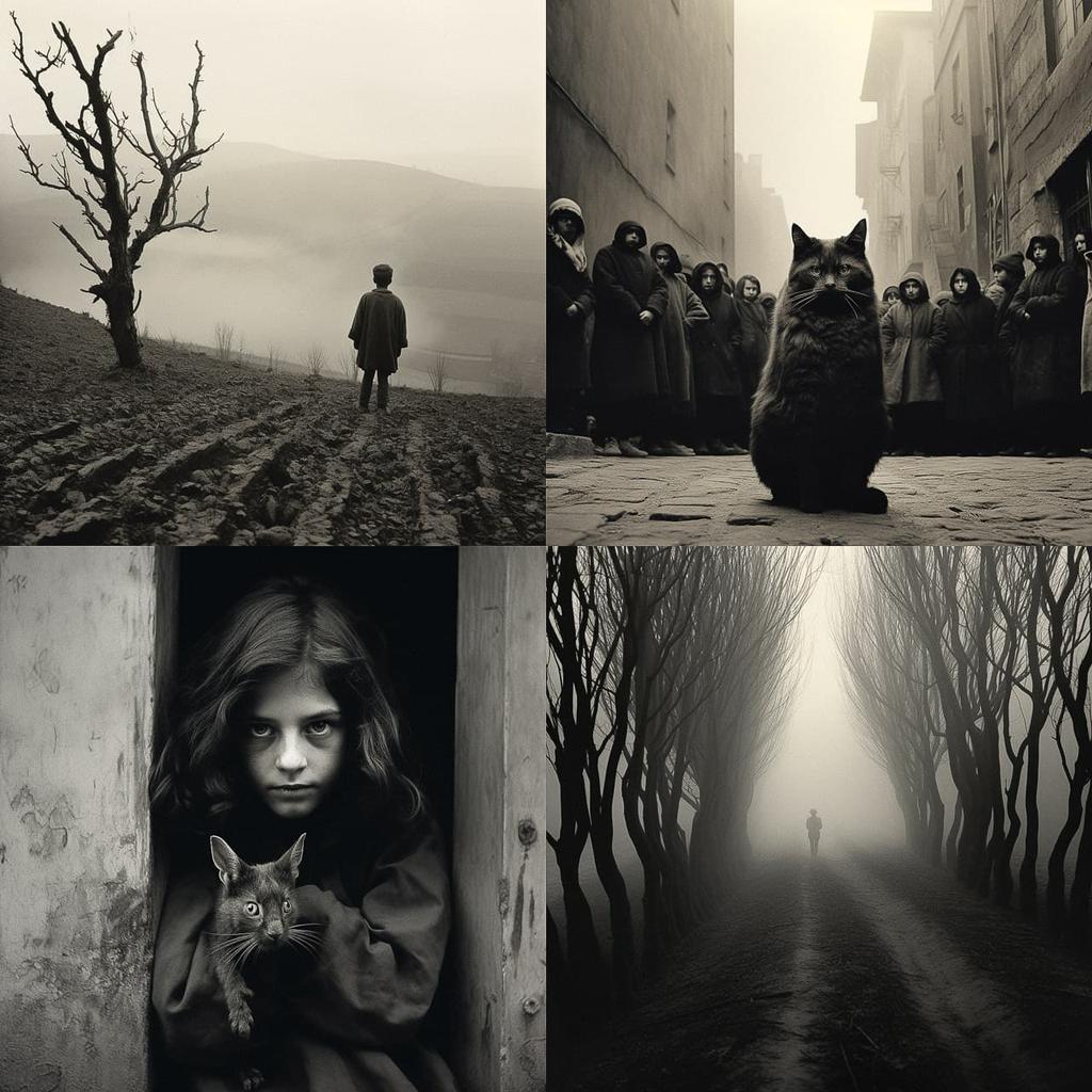 Joan Fontcuberta style, Midjourney V5.2, render 1 of 4