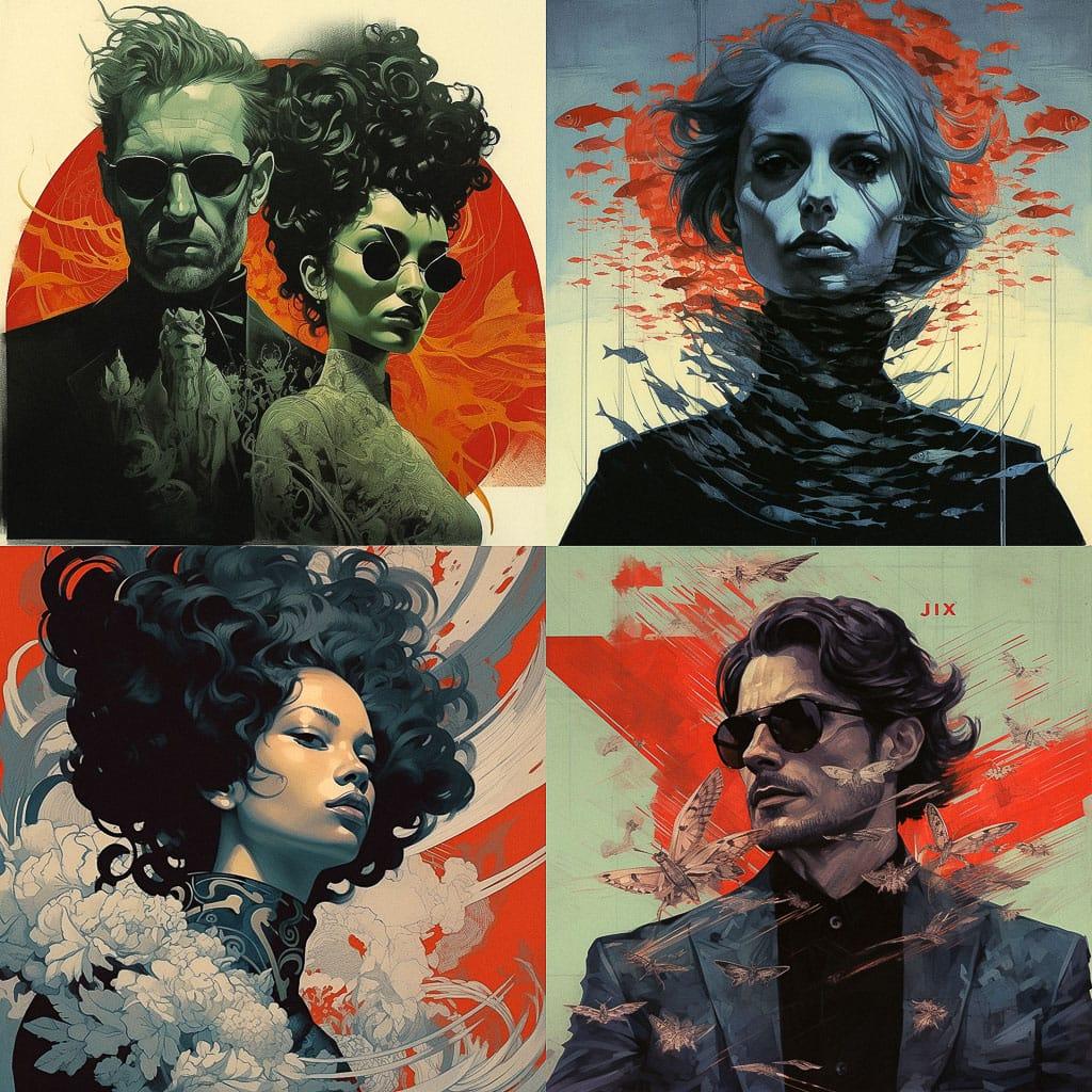 Joao Ruas style, Midjourney V5.2, render 1 of 4