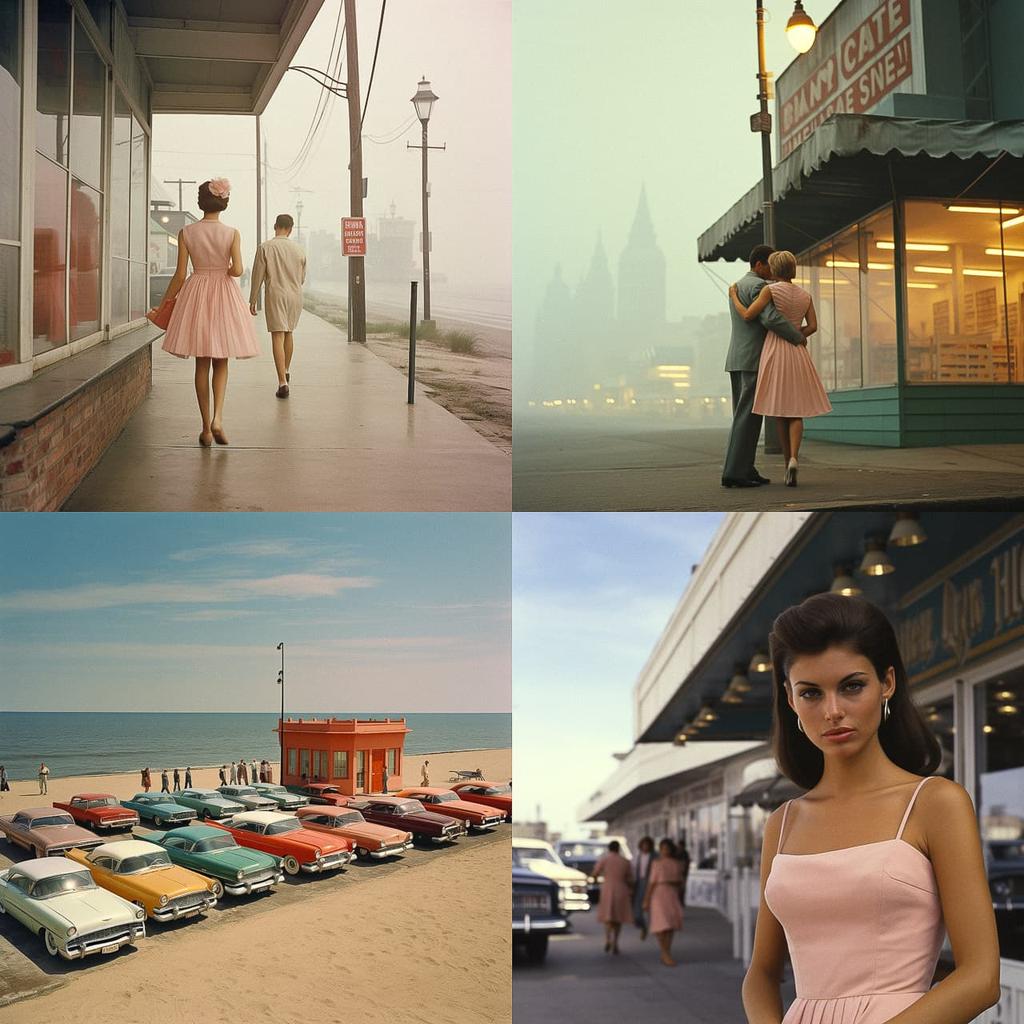Joel Meyerowitz style, Midjourney V5.2, render 1 of 4