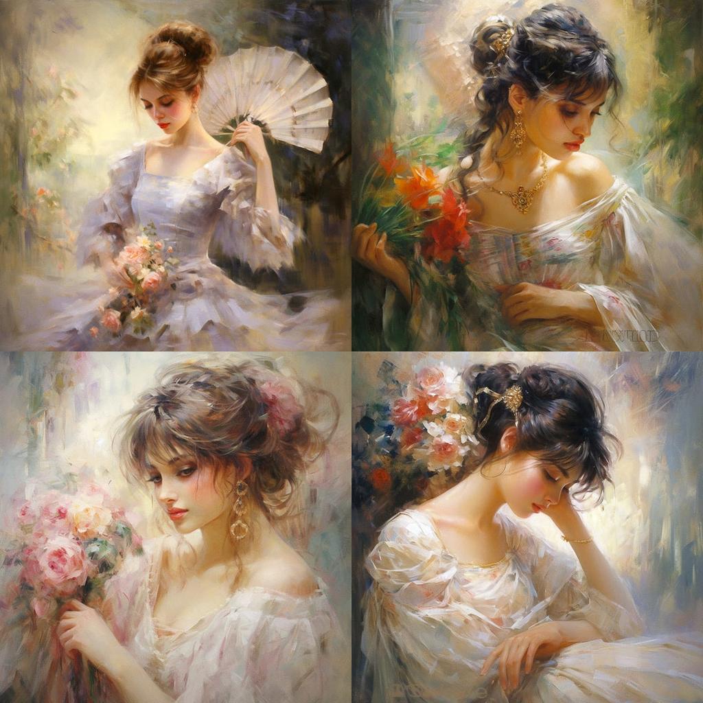 Jose Royo style, Midjourney V5.2, render 1 of 4