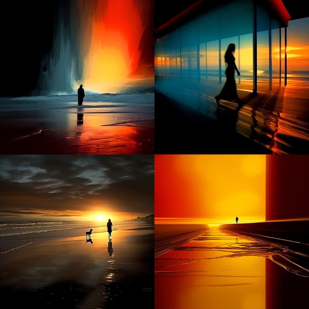 Josh Adamski style, Midjourney V5.2, render 1 of 4