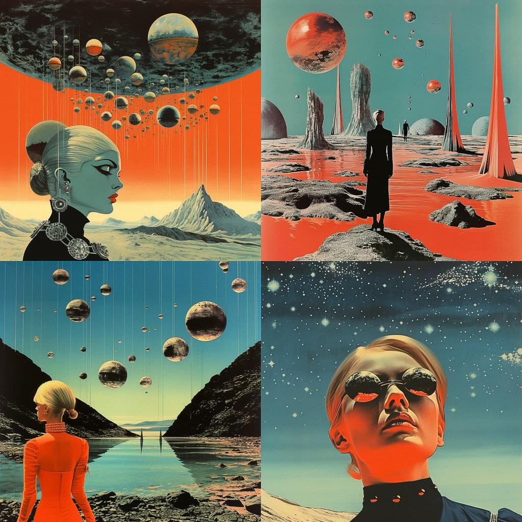 Karel Thole style, Midjourney V5.2, render 1 of 4