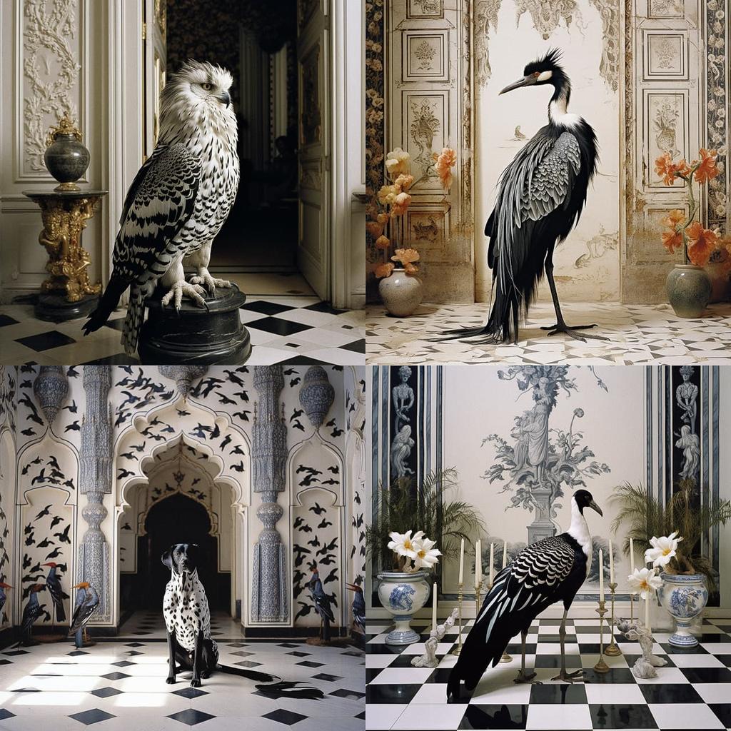 Karen Knorr style, Midjourney V5.2, render 1 of 4
