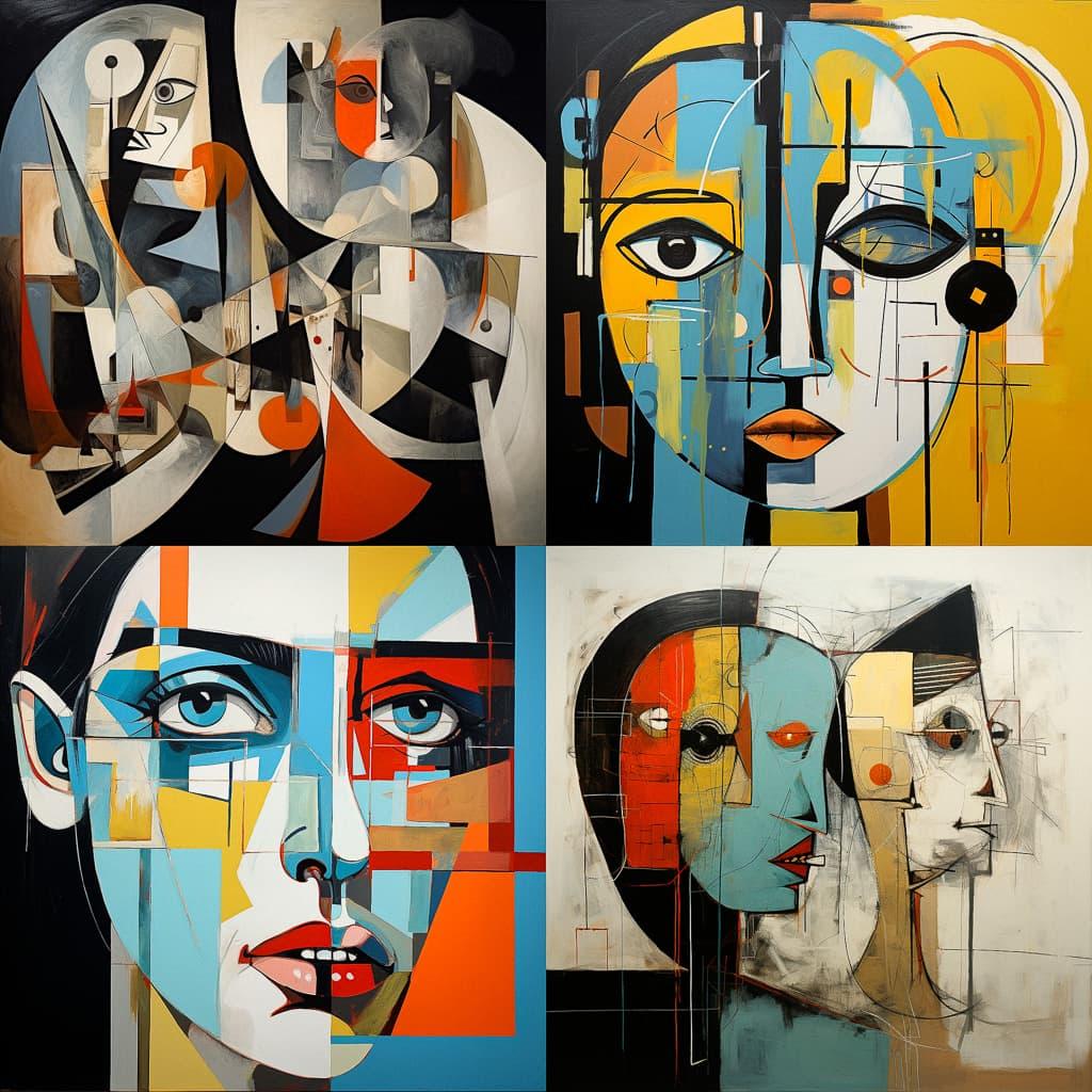 Karl Knaths style, Midjourney V5.2, render 1 of 4