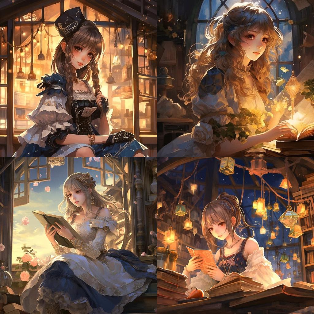 Kawacy style, Midjourney V5.2, render 1 of 4