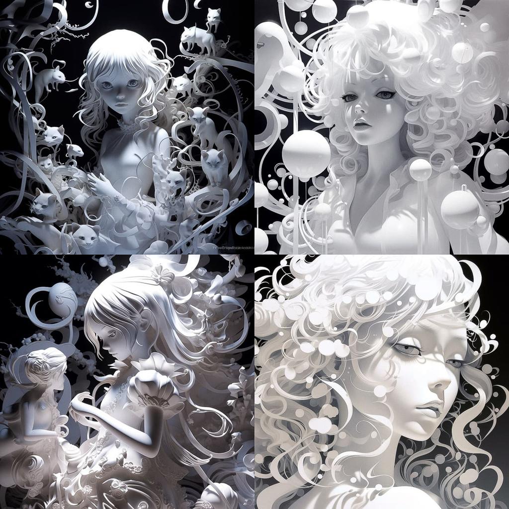 Kazuki Takamatsu style, Midjourney V5.2, render 1 of 4