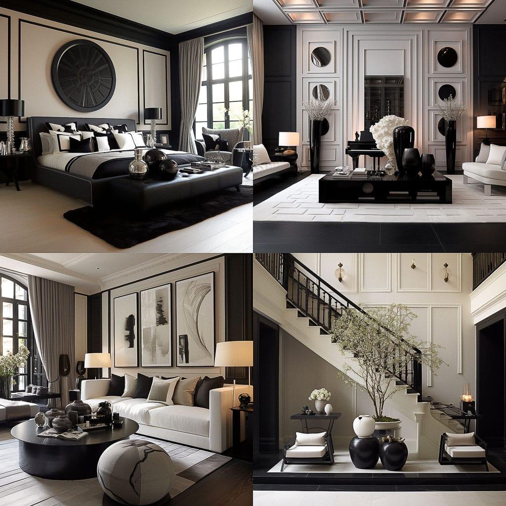 Kelly Hoppen style, Midjourney V5.2, render 1 of 4