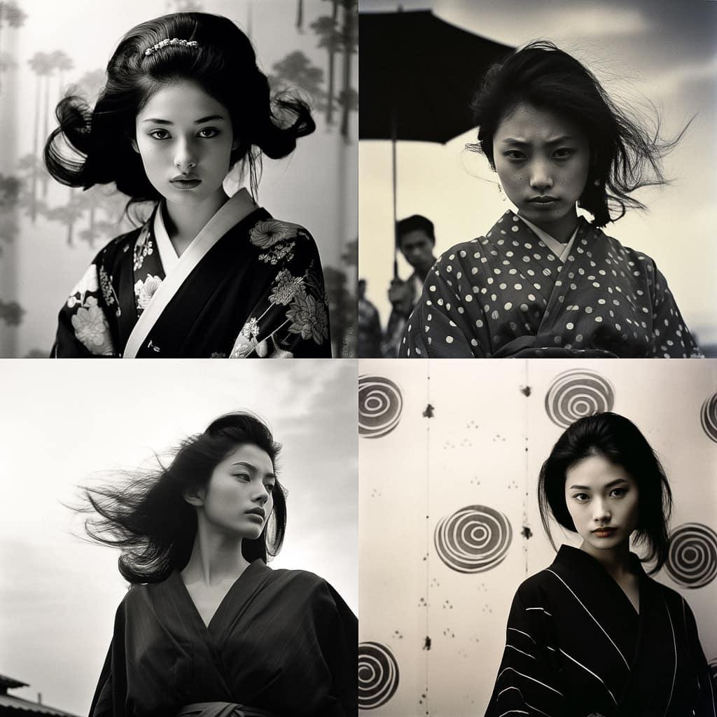 Ken Domon style, Midjourney V5.2, render 1 of 4