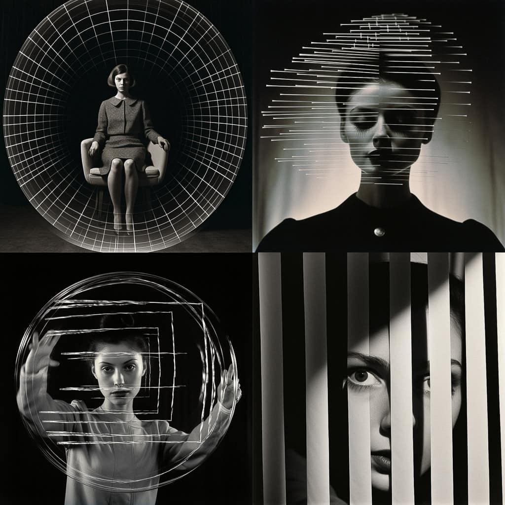 Kenneth Josephson style, Midjourney V5.2, render 1 of 4