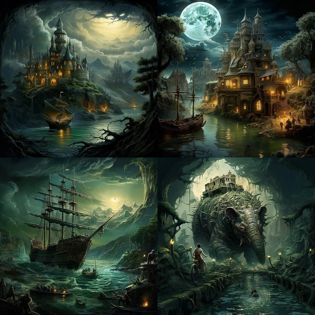 Kerem Beyit style, Midjourney V5.2, render 1 of 4