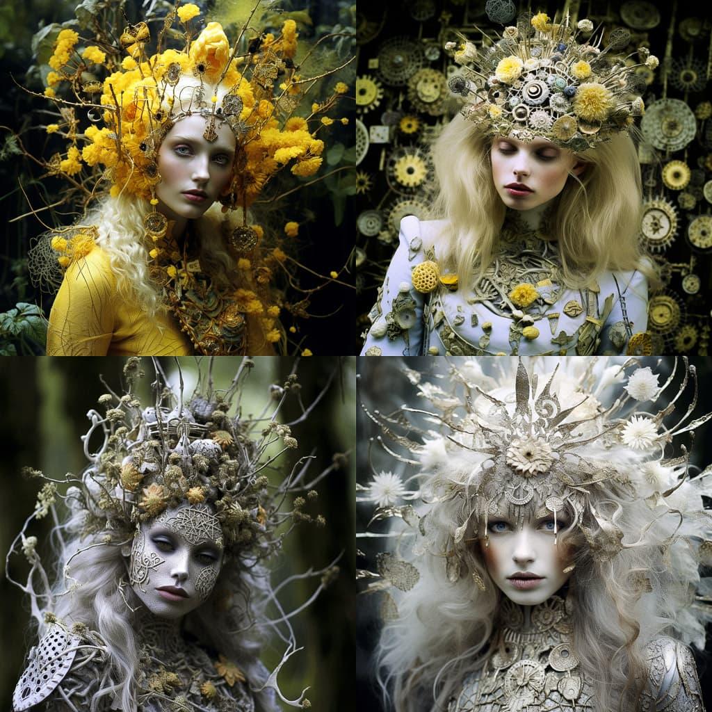 Kirsty Mitchell style, Midjourney V5.2, render 1 of 4