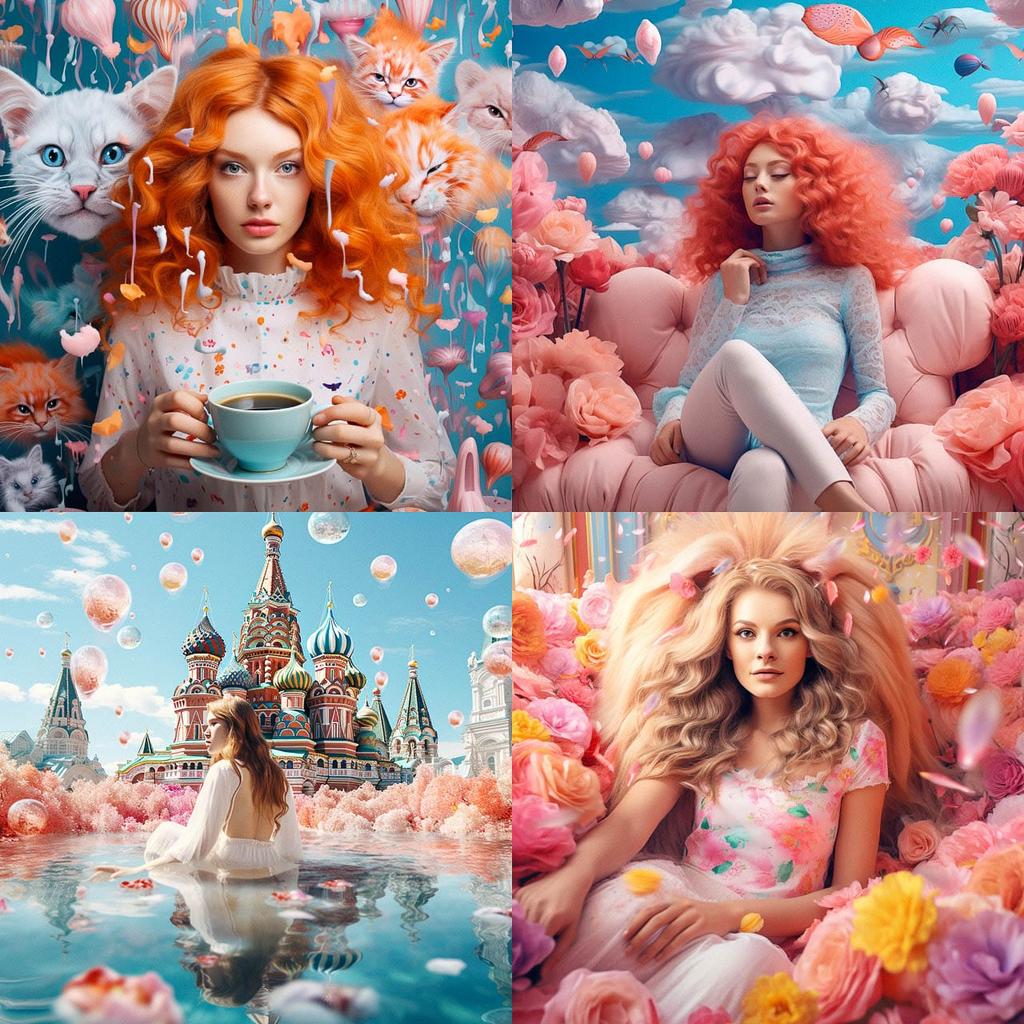Kristina Makeeva style, Midjourney V5.2, render 1 of 4